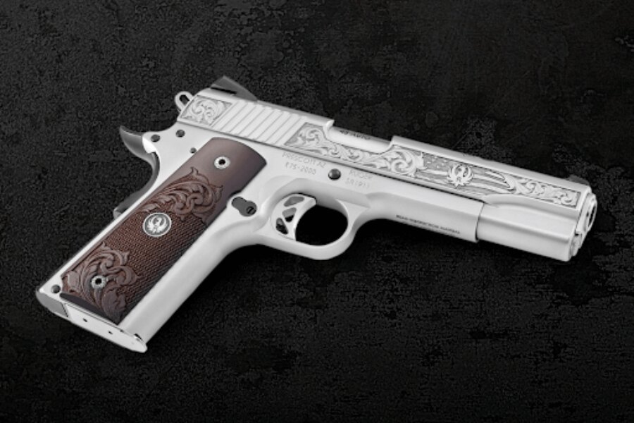 The limited edition of the 1911 pistol from the Ruger company