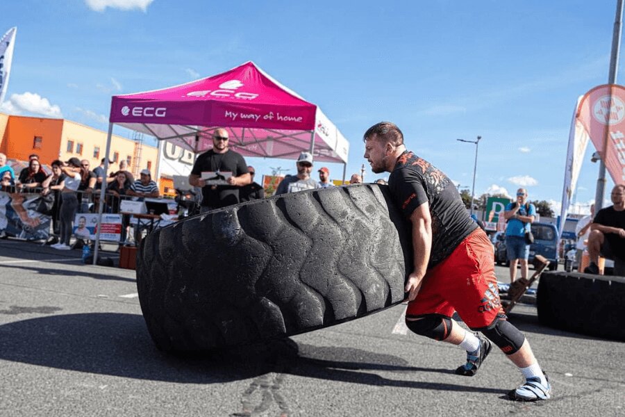 Strongman Energy Vrdy 2024, strength disciplines competition