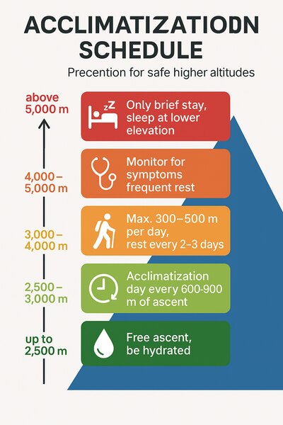 Infochart-Acclimatization. Source: Rigad