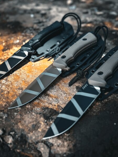 ANV fixed blade knives: a reliable tool for outdoor and crisis EDC. Photo: Rigad