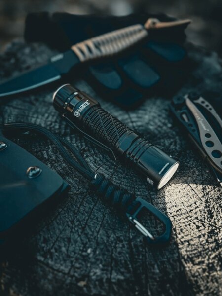 Nitecore Executive EDC Flashlight: light as a basic tool for crisis situations. Photo: Rigad