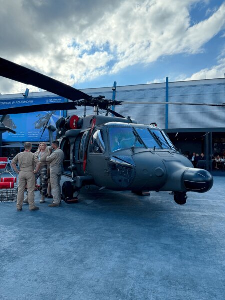 Military multi-purpose helicopter displayed at MSPO Kielce 2025. Photo: Rigad