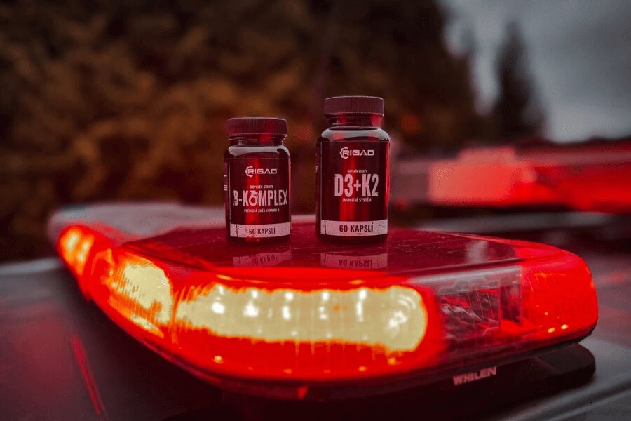 Rigad dietary supplements in an active service environment – vitamins and minerals as part of the daily routine. Photo: Rigad
