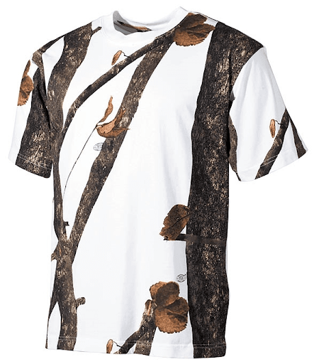 Camouflage pattern Hunter white