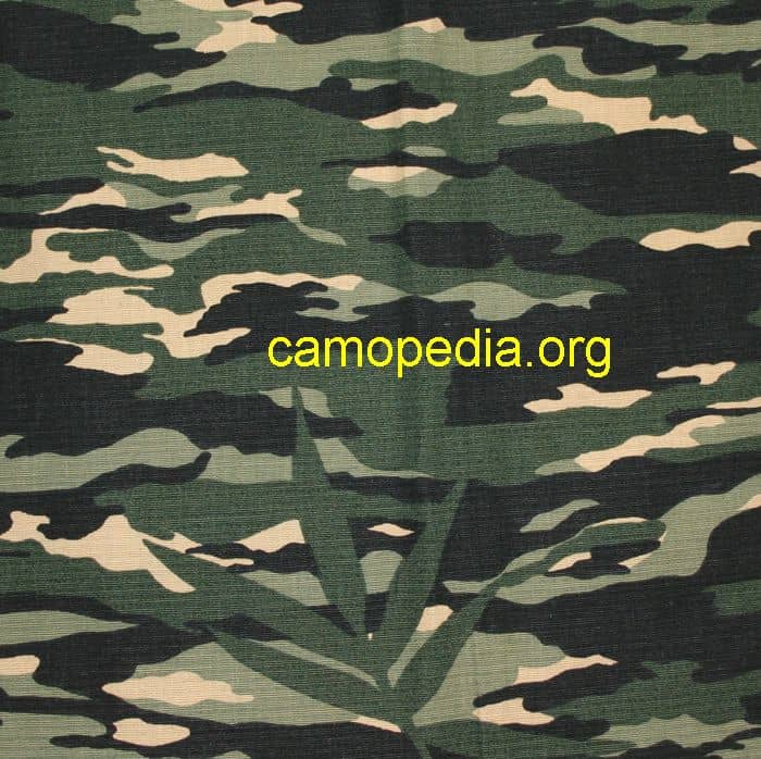 Vietnam Tigerstripe Camouflage Pattern 8