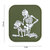101 INC® Two Skeletons patch