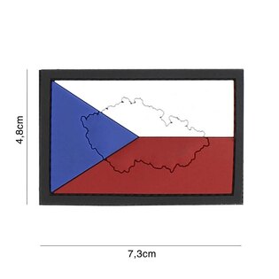 101INC® Czech Republic flag patch