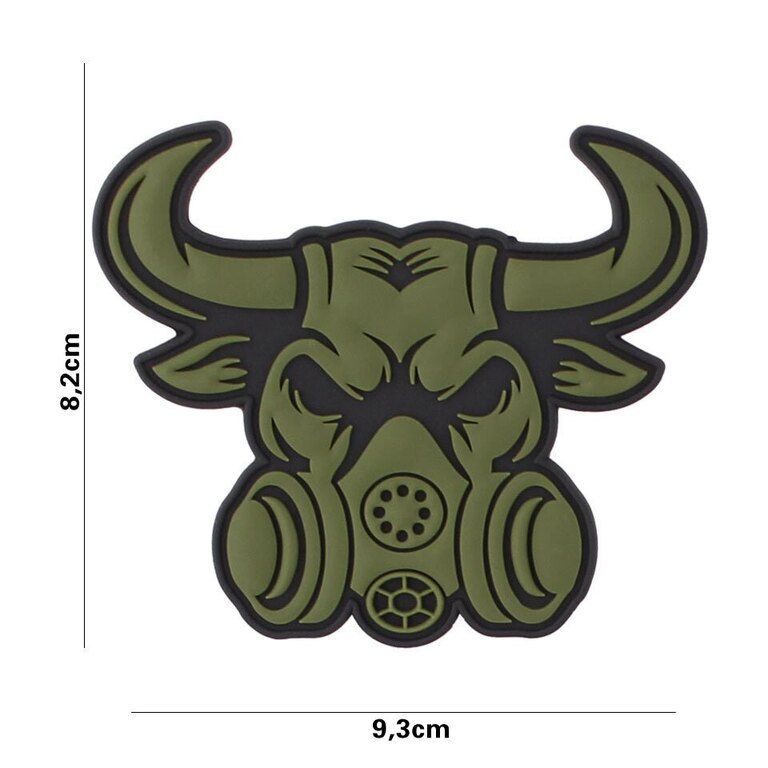 101INC® Gasmask Bull patch