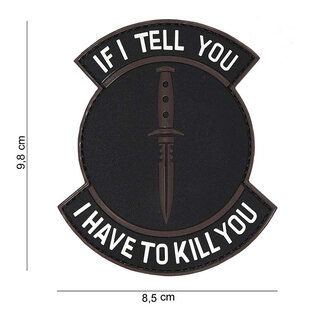 101INC® If I tell you patch