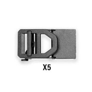 A metal buckle for Kore® belts