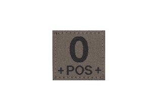 A Neg Bloodgroup Patch Clawgear®