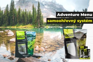 Adventure Menu® Self-heating ALL IN (3 x 30 g + 2 x 60 g + zipper bag)