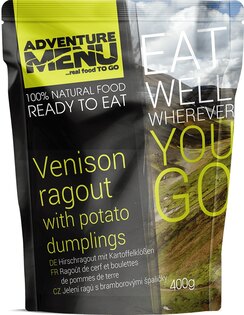 Adventure Menu® Venison ragout with potato dumplings