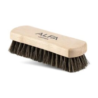 Alfa® shoe brush for smooth leather