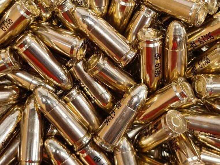 AlsaPro® FMJ C.I.P. reloaded cartridges / 9 mm Luger / 8 g - 124 grs / 100 pcs