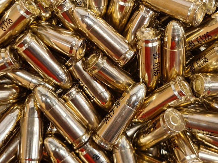 AlsaPro® FMJ C.I.P. reloaded cartridges / 9 mm Luger / 8 g - 124 grs / 1000 pcs