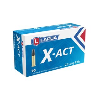 Ammunition X-ACT Lapua® / 22 LR / 40 grs / 50 pcs