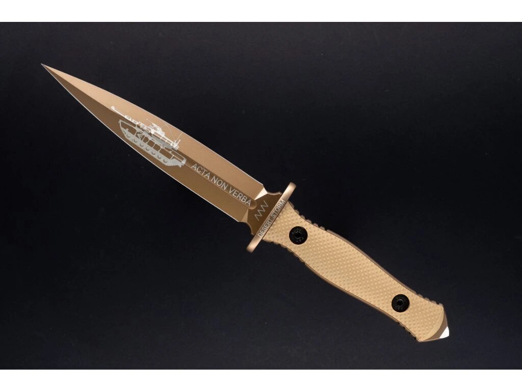 ANV® M500 Kamba Desert Storm Fixed Blade Knife (Limited Edition)