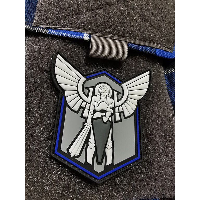 Archangel Saint Michael Shield Patch – 3D Rubber JTG®