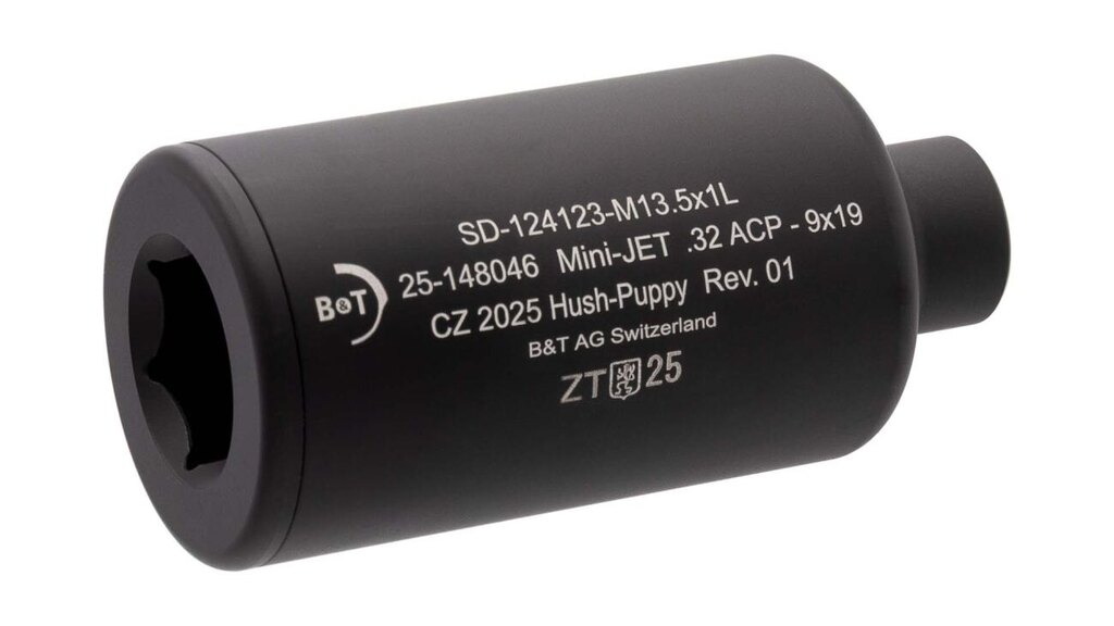 B&T® Mini-JET (Hush Puppy) Suppressor | 9×19