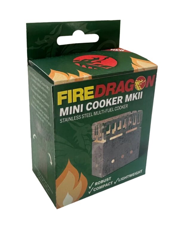 BCB® FireDragon Mini Cooker MK2 Folding Stove