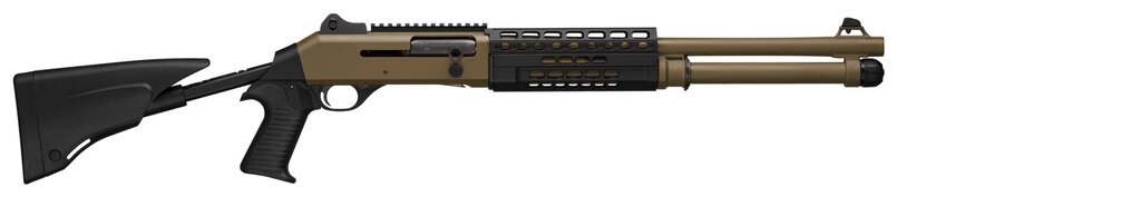 Benelli® M4 T-Pro Brown 14" semi-automatic shotgun
