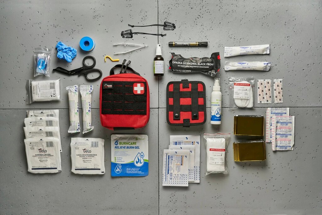 Black Front® PTR equipped company first aid kit