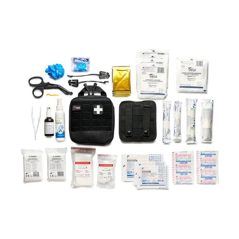 Black Front® PTR equipped home first aid kit