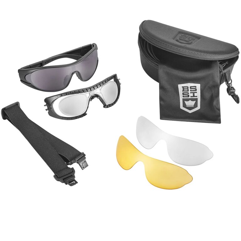 Bolle® Raider Kit Shooting Glasses / 3 Lenses