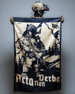 Brothers in Arms® Acta Non Verba flag