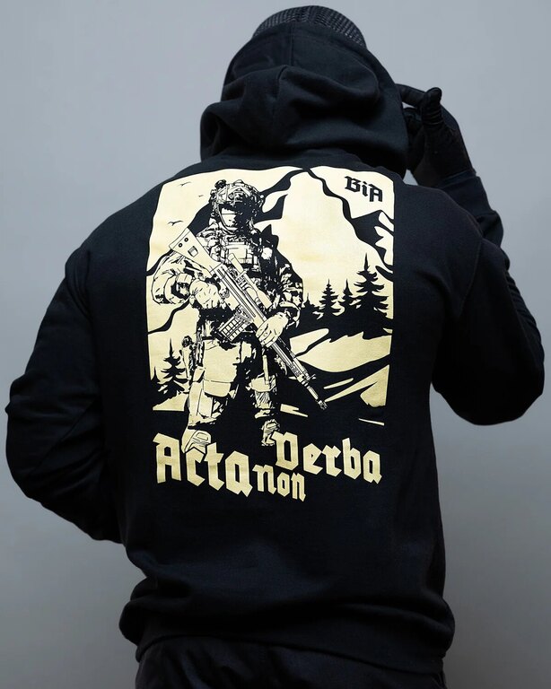 Brothers in Arms® Acta Non Verba hoodie