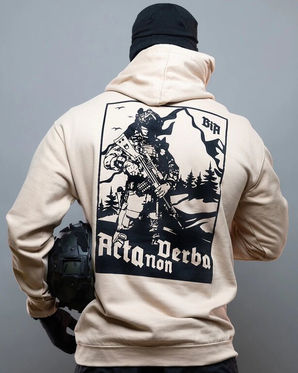 Brothers in Arms® Acta Non Verba hoodie