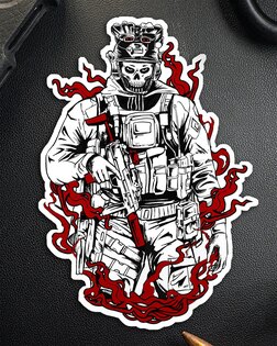 Brothers in Arms® Hard Times sticker