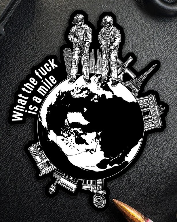 Brothers in Arms® Mile sticker