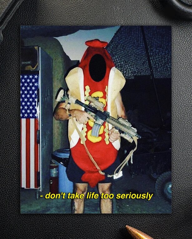 Brothers in Arms® Seriously sticker