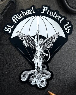 Brothers in Arms® St. Michael sticker