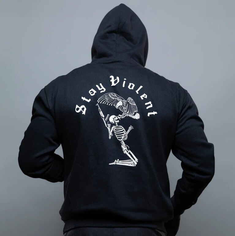 Brothers in Arms® Stay Violent hoodie
