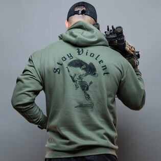 Brothers in Arms® Stay Violent hoodie