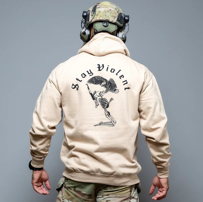 Brothers in Arms® Stay Violent hoodie