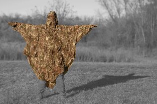 Camouflage Poncho Ghost Hoodie Ghosthood IRR