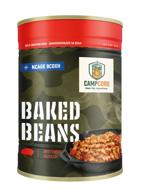 CampCore® Baked Beans can / self-heating