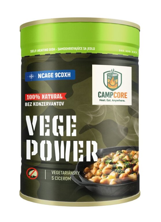 CampCore® Vege Power can / self-heating