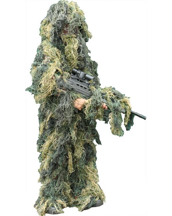 Children's Hejkal Ghillie Suit Kombat UK® - woodland