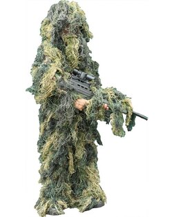 Children's Hejkal Ghillie Suit Kombat UK® - woodland