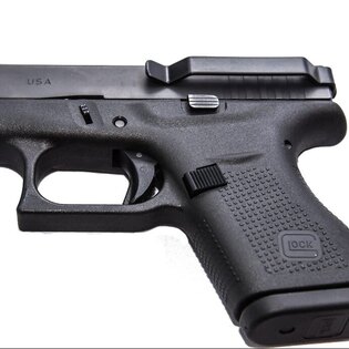 Clipdraw® Clip for concealed carrying of Glock® 17,19, 22, 23, 24, 25, 26, 27, 28, 30S, 31, 32, 33, 34, 35, 36