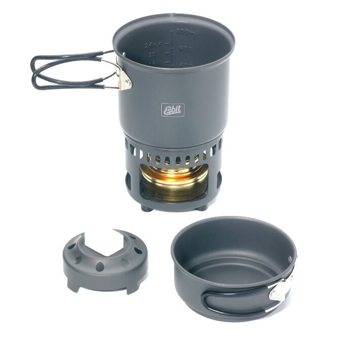 Cooking Set CS985HA with Stove for Liquid and Solid Fuel ESBIT®