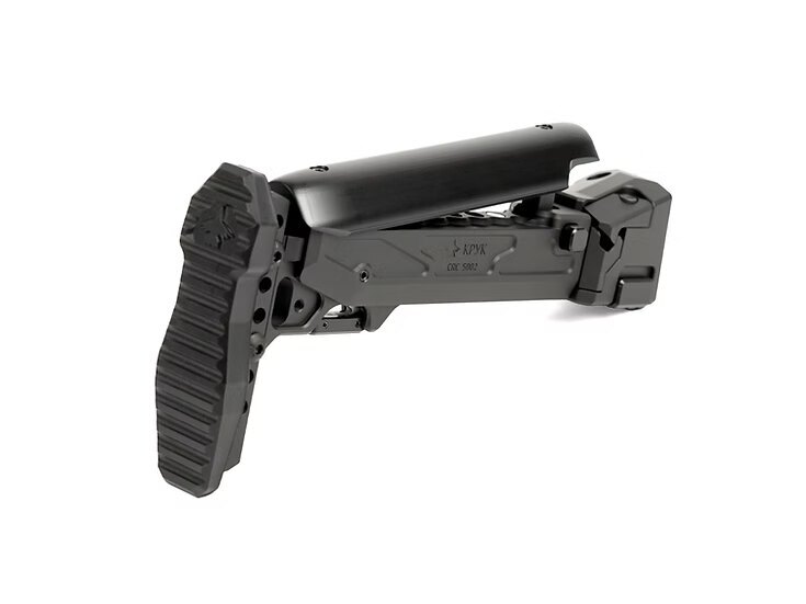 CRC 9037R-MIL Universal Telescopic Folding Stock for AK/AKSU Kpyk® (Kruk)