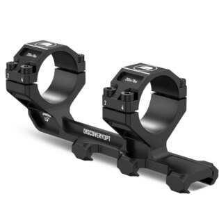 Discoveryopt® 30 mm Cantilever Scope Mount, 1.5″, 0 MOA