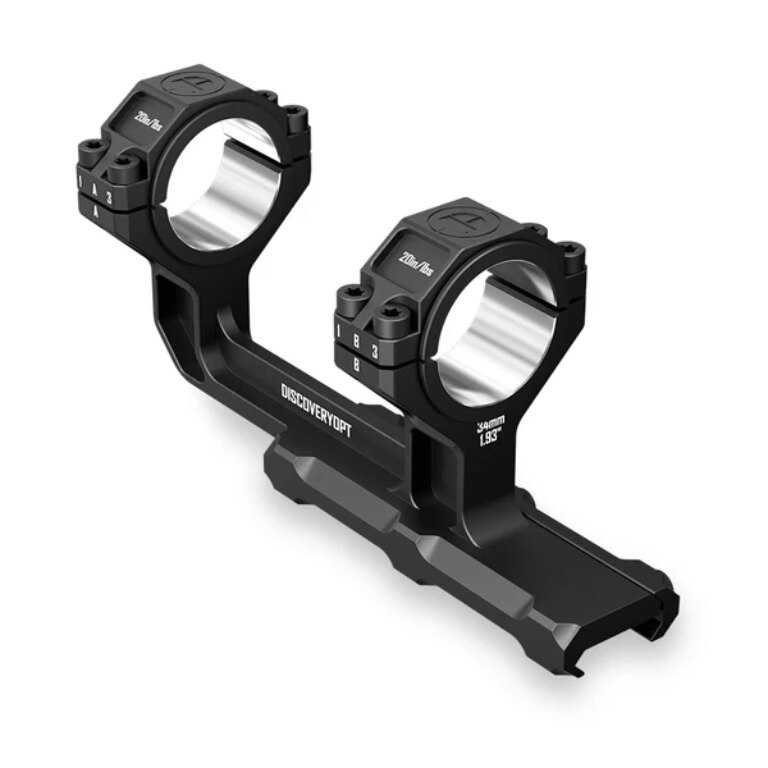 Discoveryopt® Multi 1.93″ Cantilever Scope Mount, 30/34 mm, 0 MOA