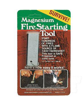 Doan® magnesium fire-starting tool